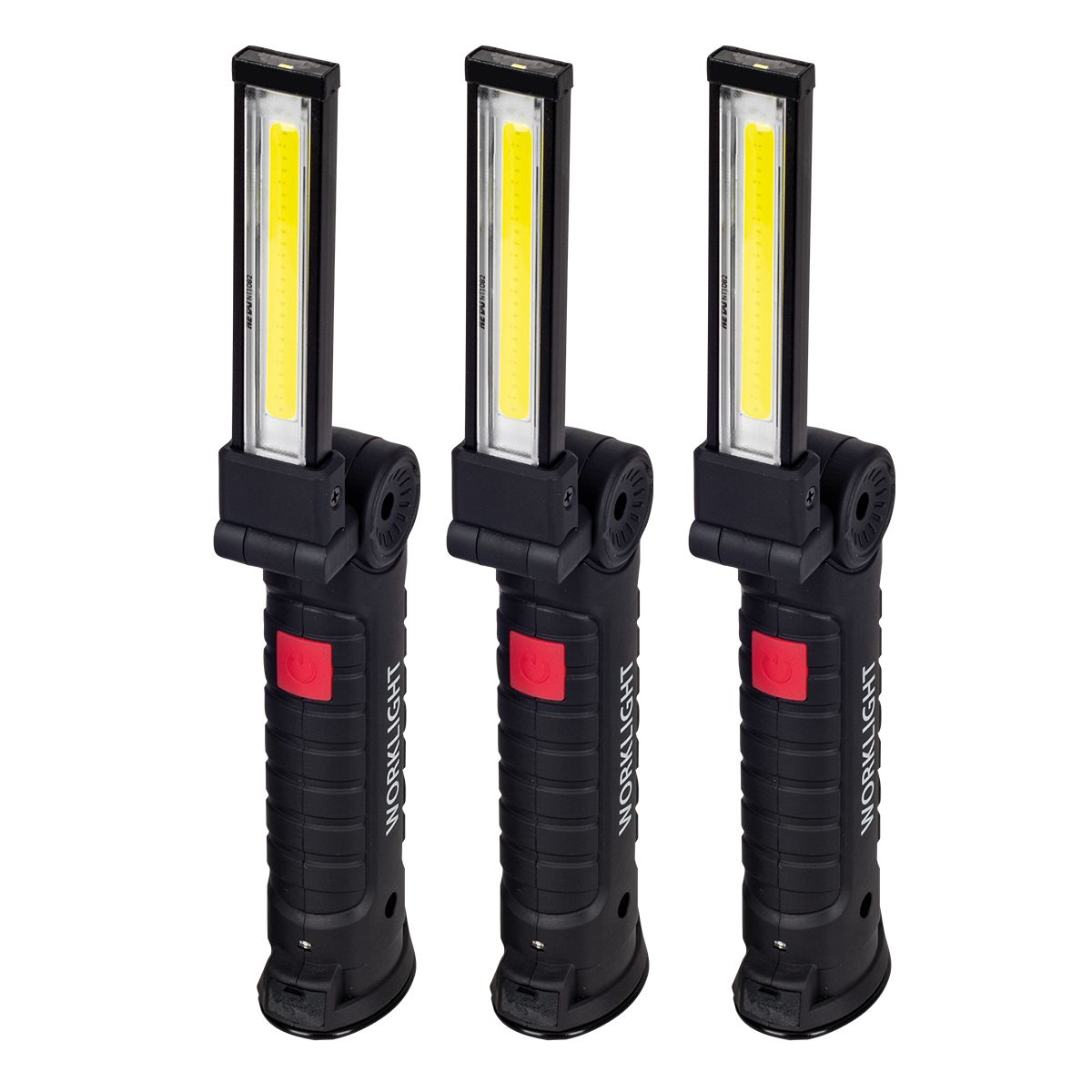 Luz LED de trabajo con batería "Maxi", 3 uds.