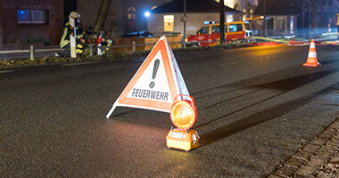 Absperrmaterial für Feuerwehr und Hilfsorganisationen