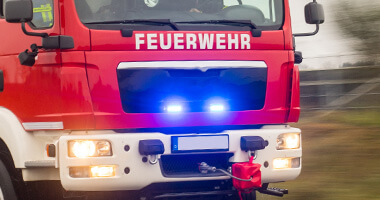 LED-Blitzer für Feuerwehr und Hilfsorganisationen