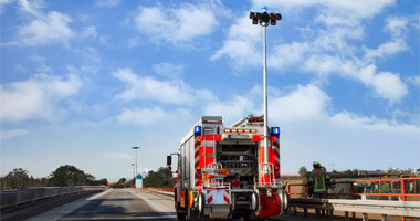 Lichtmasten für Feuerwehr und Hilfsorganisationen